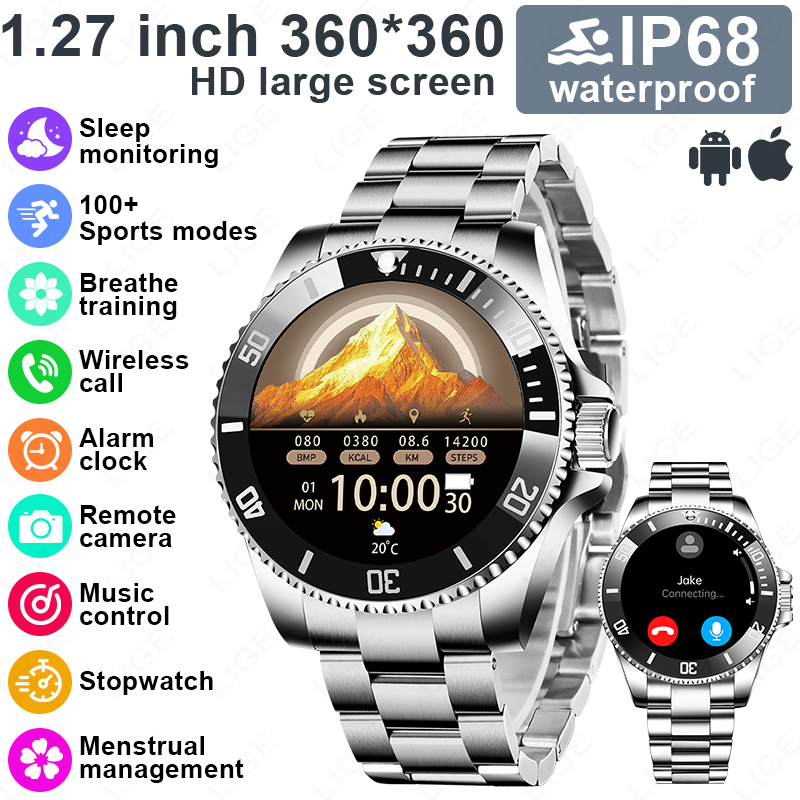 Japanese Active Lifestyle - Reloj inteligente LIGE de nuevo estilo