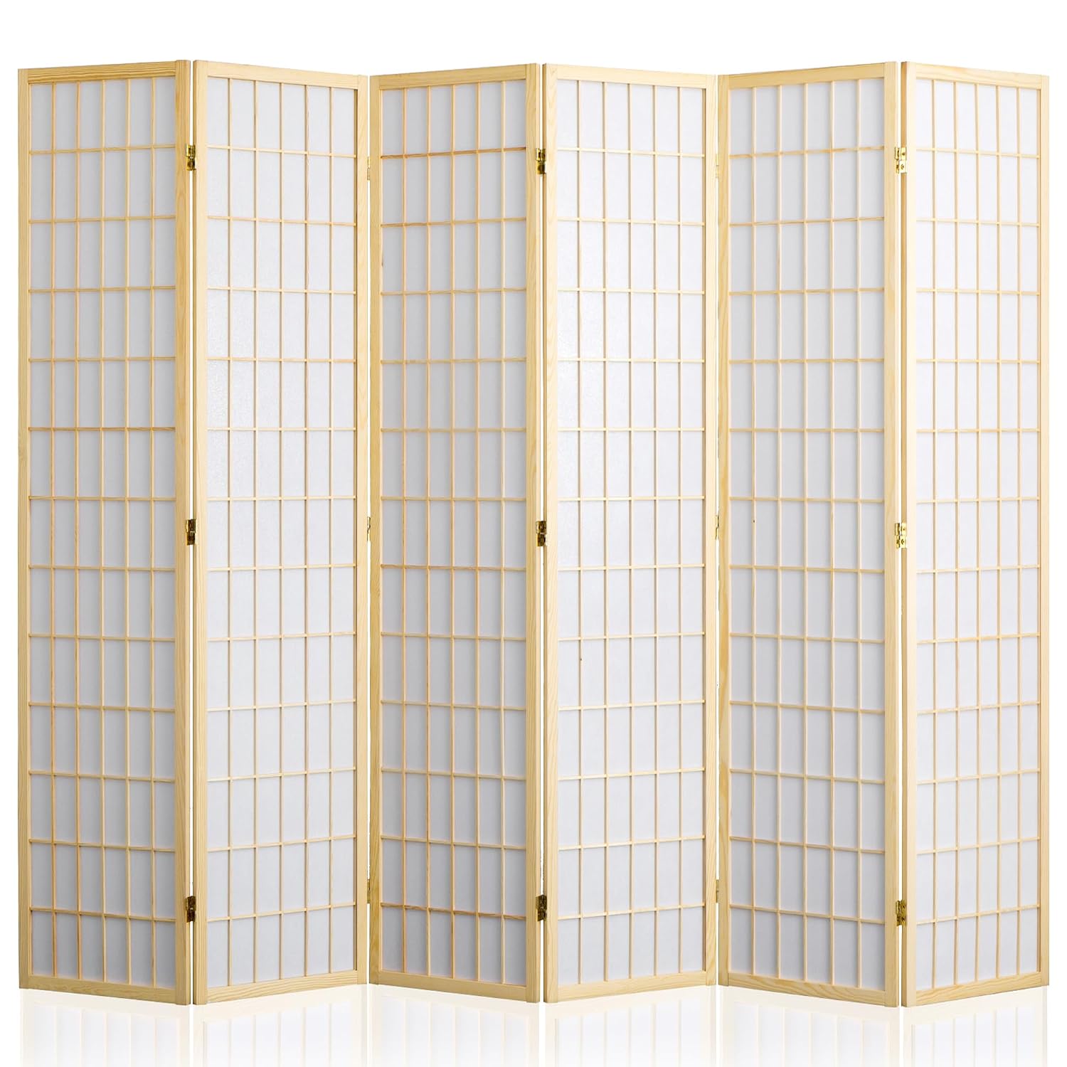 Shoji Screen Divider - Separador de ambientes plegable de 6