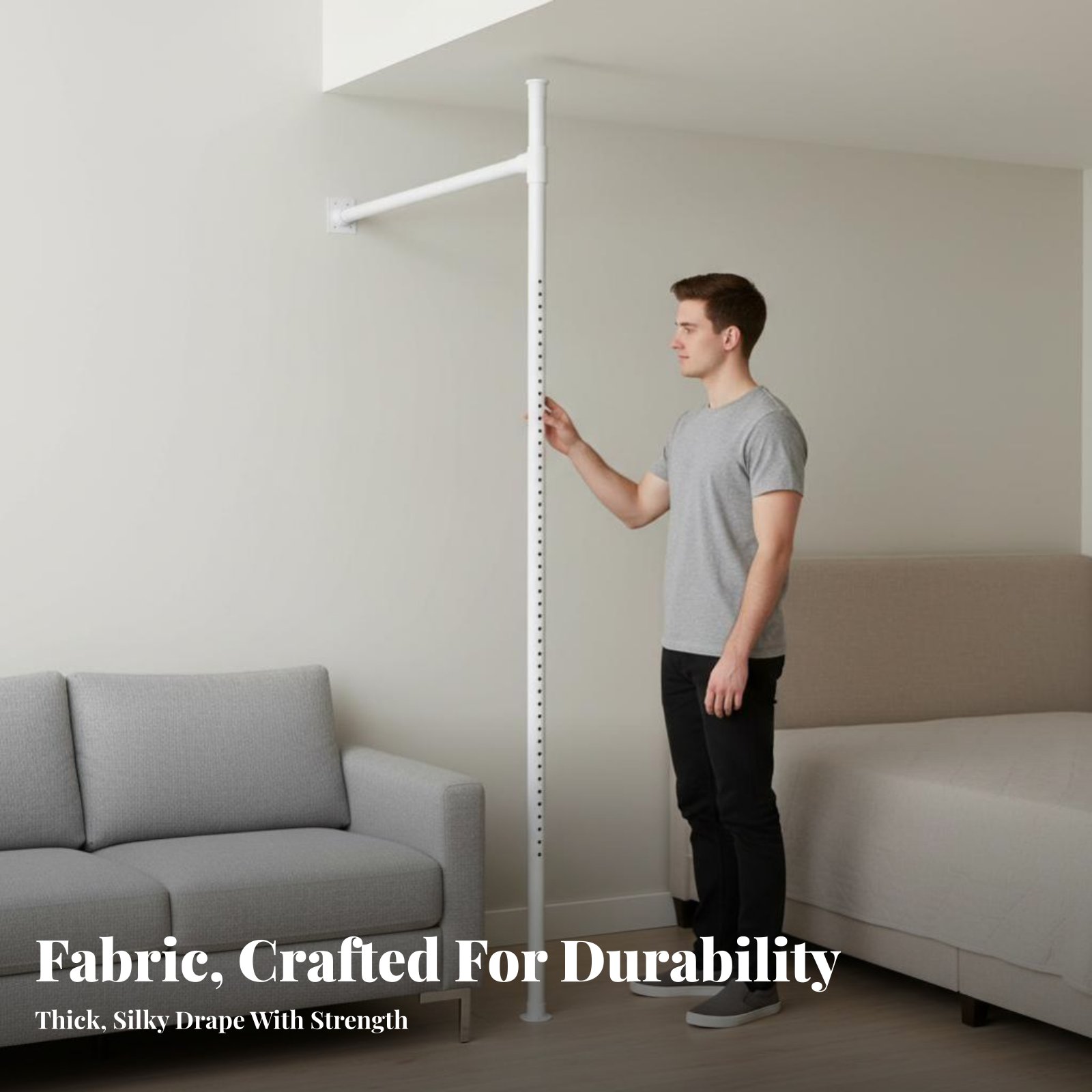 Shoji Screen Divider - Separador de ambientes sin perforaciones, elegante,