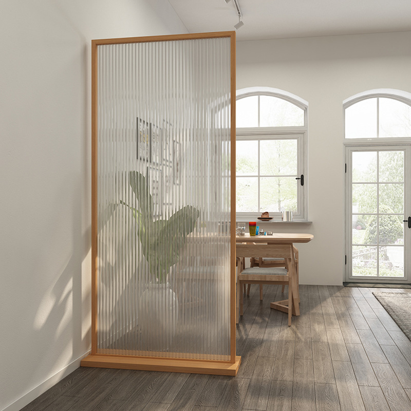 Shoji Screen Divider - Divisor de Habitaciones Minimalista Personalizado, Madera