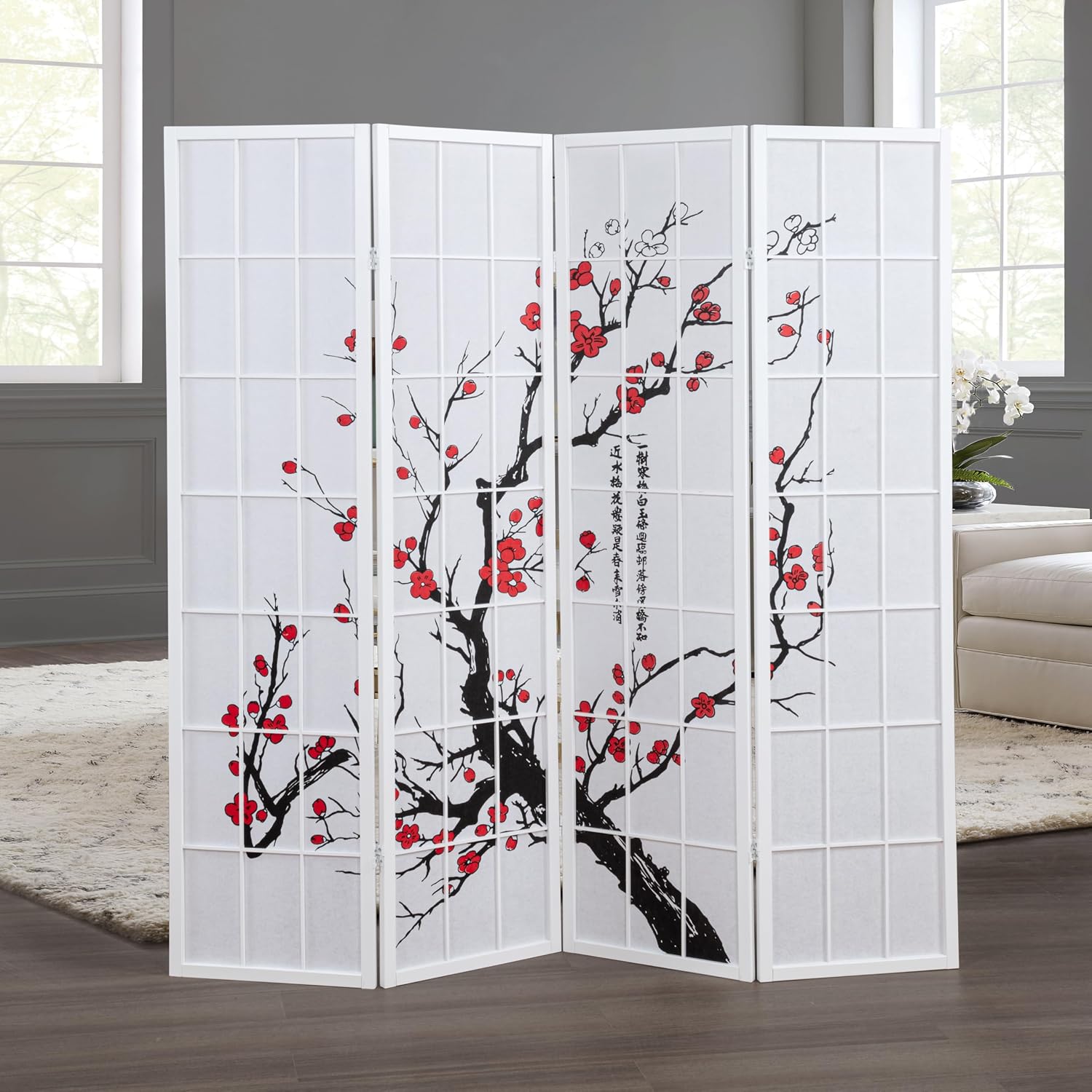 Shoji Screen Divider - Separador de ambientes japonés Shoji plegable,