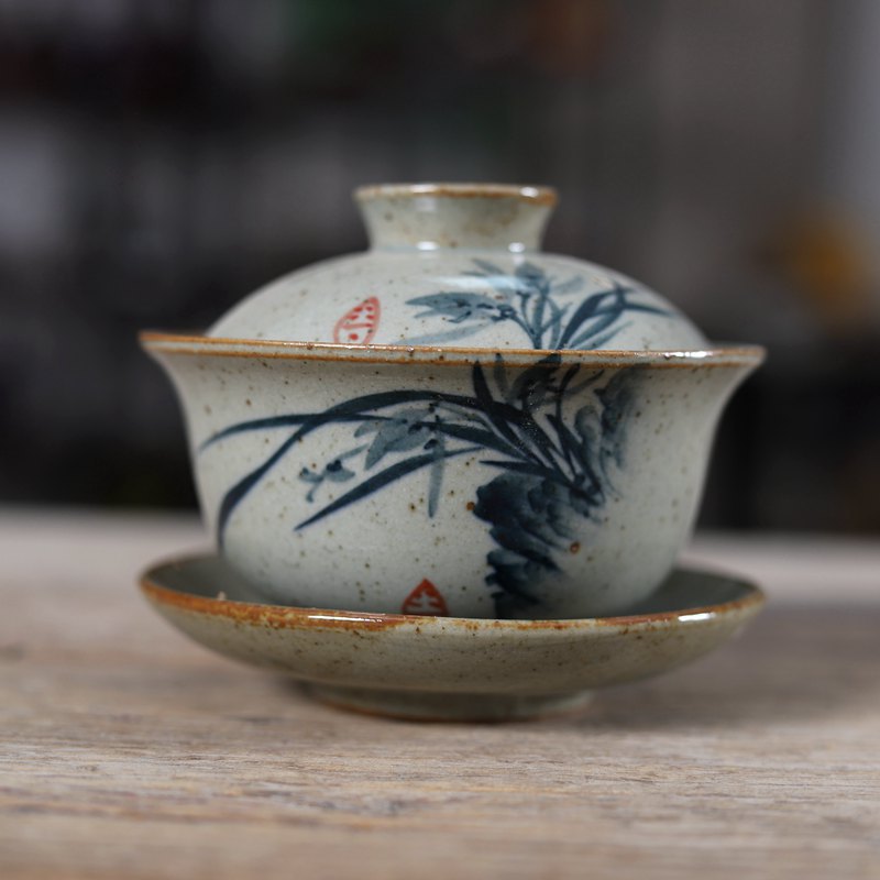 Matcha Bowl Chawan - Taza de té de cerámica china