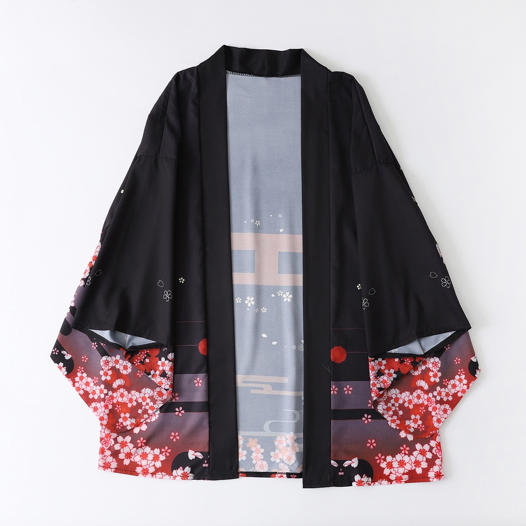 Moda estampado de zorro verano - Kimono Yukata Cotton reseña y precio