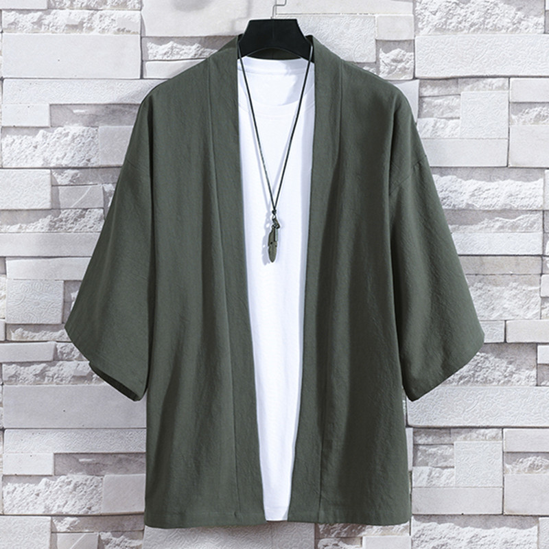 Cárdigan tipo kimono para homb - Kimono Yukata Cotton reseña y precio