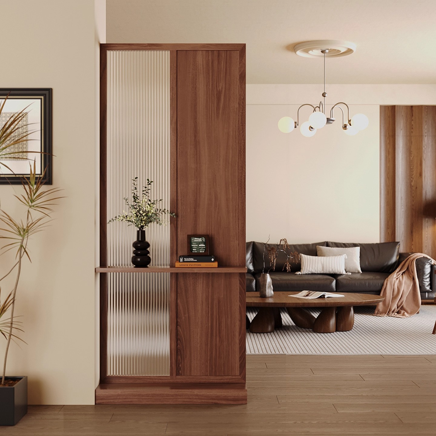 Entrada de madera maciza china - Shoji Screen Divider reseña y precio