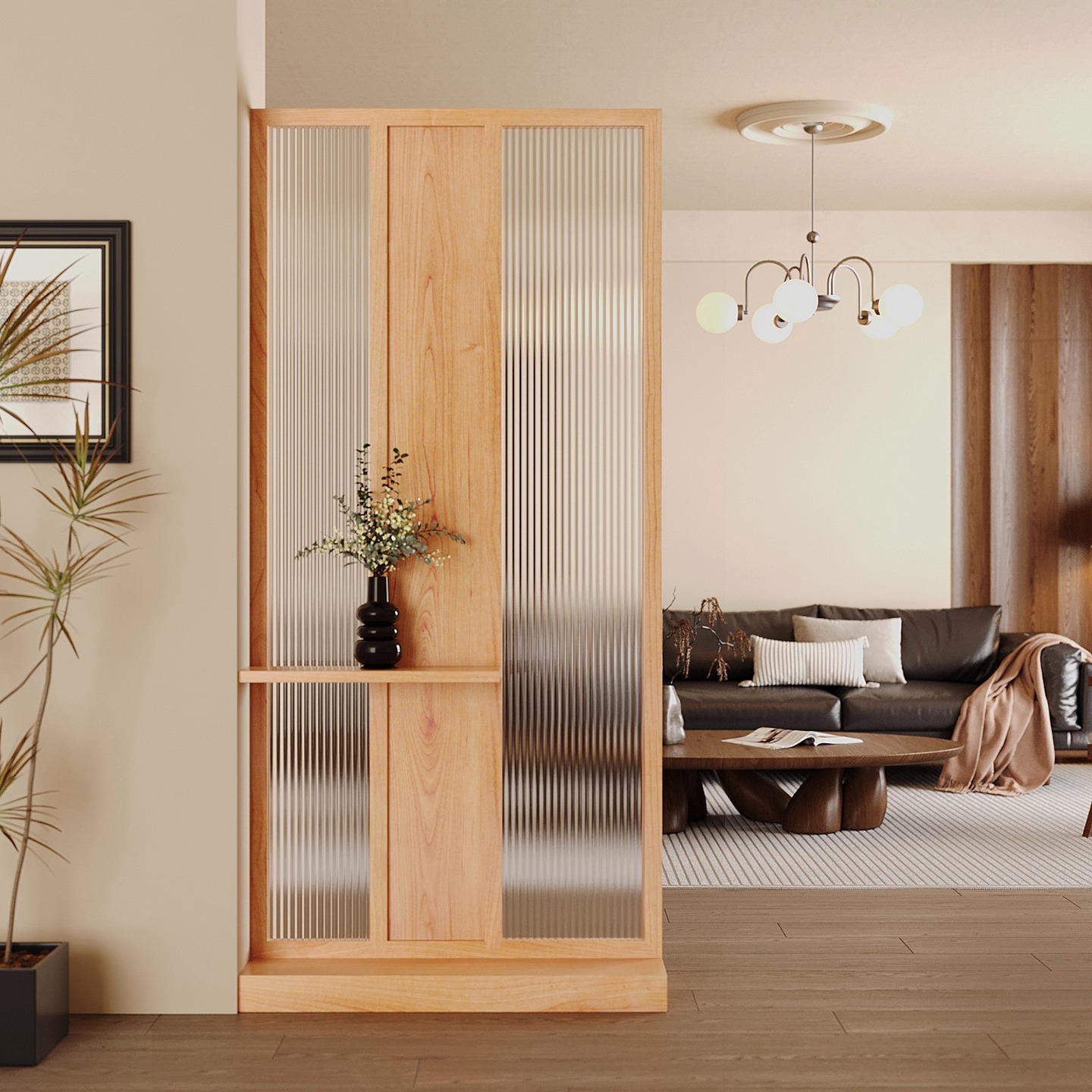 Entrada de madera maciza china - Shoji Screen Divider reseña y precio