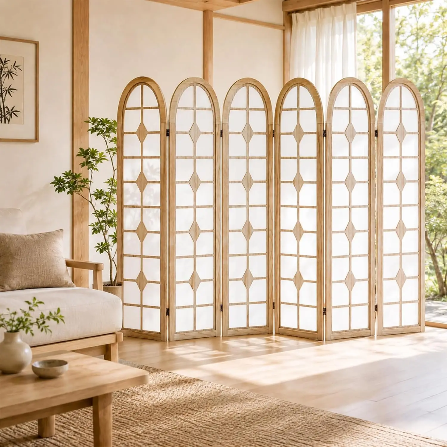 Divisor de Habitaciones Shoji  - Shoji Screen Divider reseña y precio