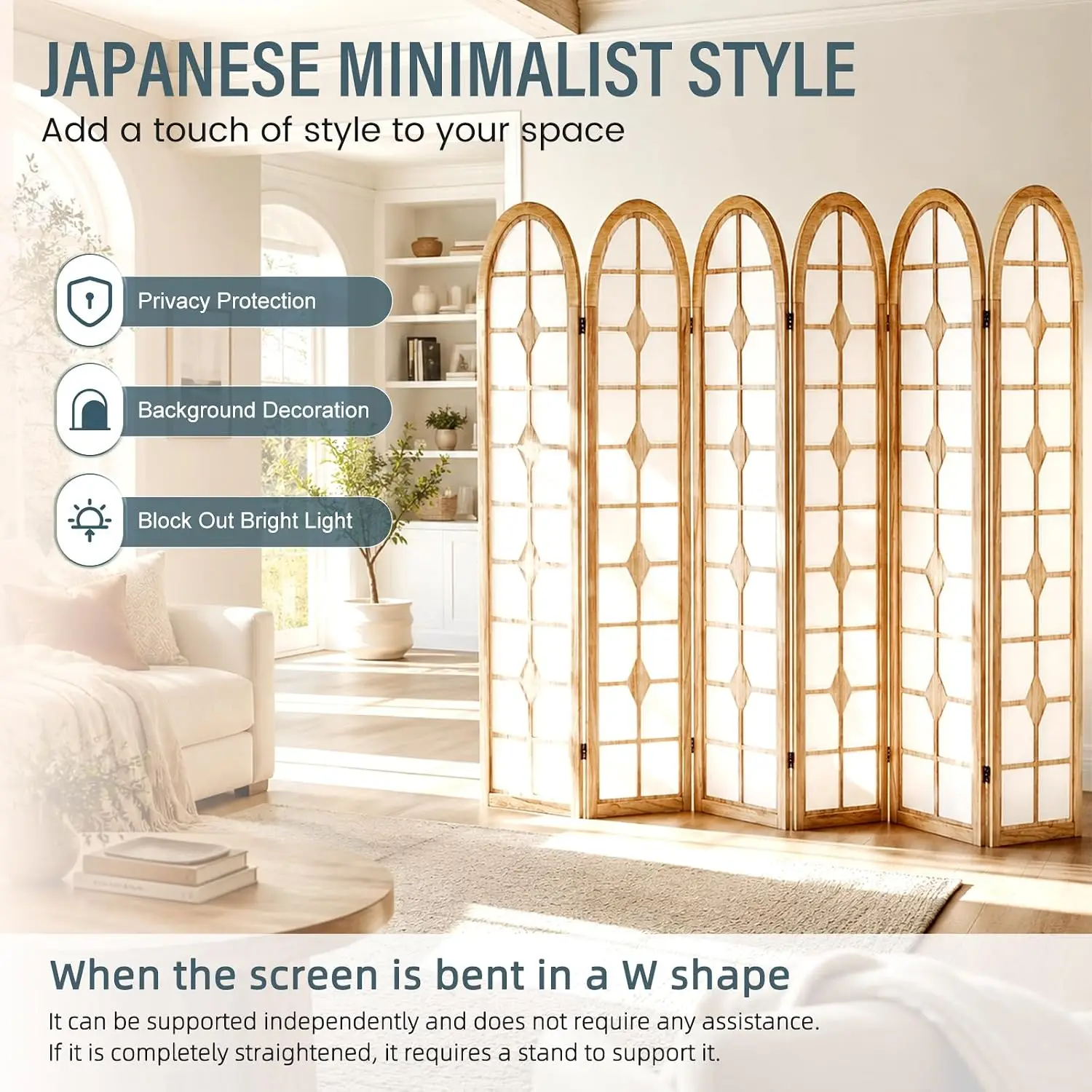 Divisor de Habitaciones Shoji  - Shoji Screen Divider reseña y precio