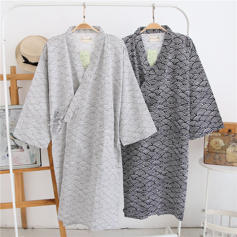 2026 nuevos hombres 100% bata  - Kimono Yukata Cotton reseña y precio