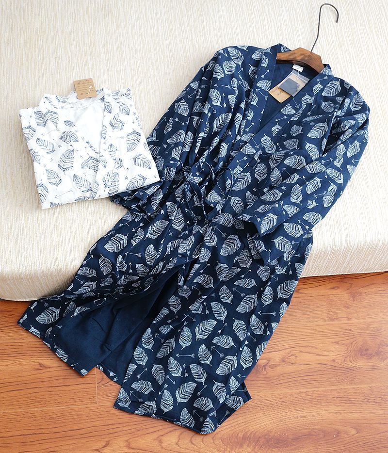 2026 nuevos hombres 100% bata  - Kimono Yukata Cotton reseña y precio