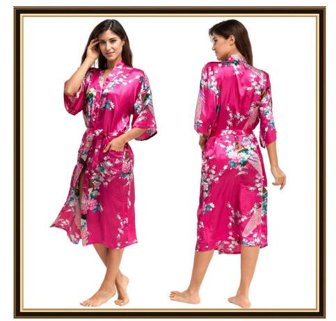 Kimono Japonés de Satén de Sed - Kimono Yukata Cotton reseña y precio