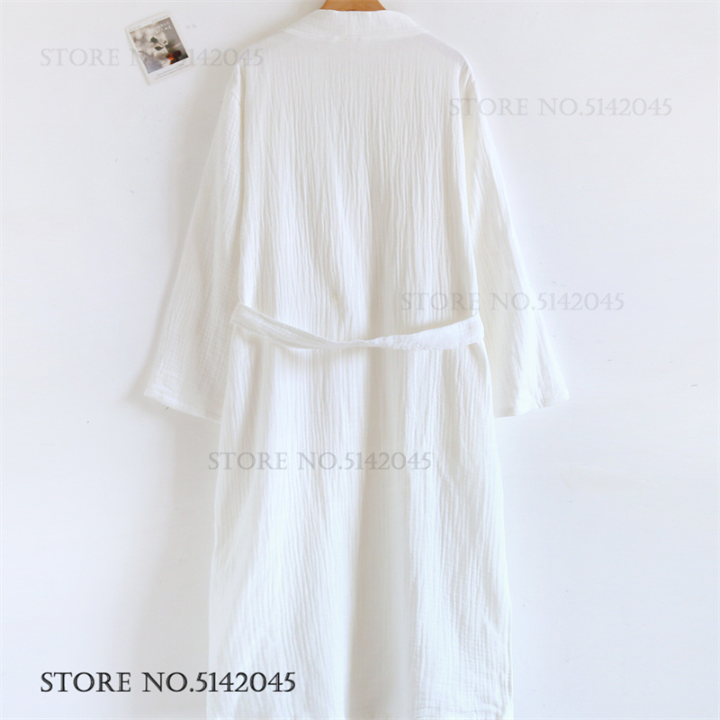 Bata Larga de Gasa 100% Algodó - Kimono Yukata Cotton reseña y precio