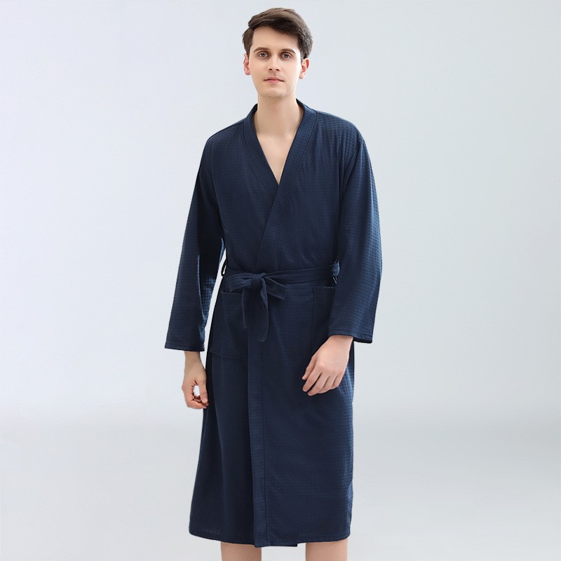Batas de Baño Tipo Waffle para - Kimono Yukata Cotton reseña y precio