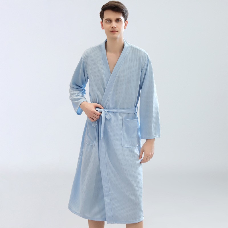 Batas de Baño Tipo Waffle para - Kimono Yukata Cotton reseña y precio