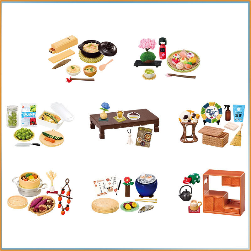Re-Ment Puchi Sample Series Ca - Japanese Lifestyle Items reseña y precio