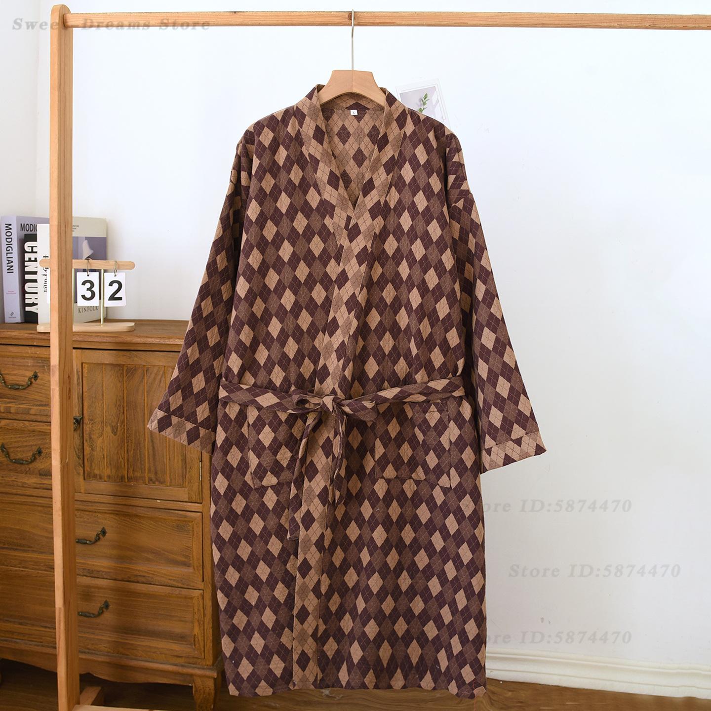 Bata de algodón tipo kimono pa - Kimono Yukata Cotton reseña y precio