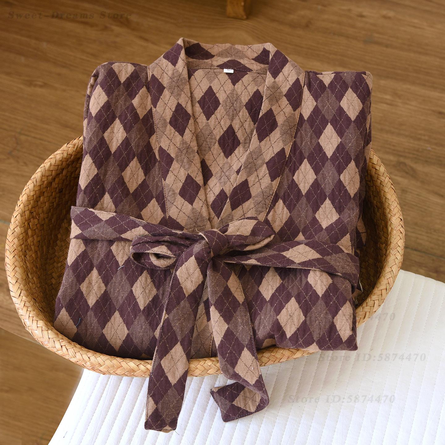 Bata de algodón tipo kimono pa - Kimono Yukata Cotton reseña y precio