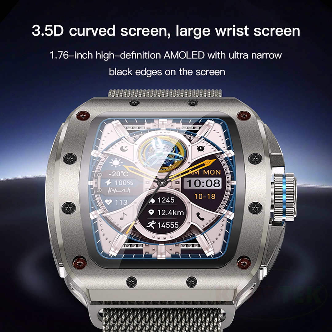 Reloj inteligente V68, 1,76 pu - Japanese Active Lifestyle reseña y precio