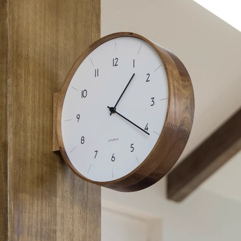 Reloj de pared de doble cara d - Japanese Lifestyle In Japanese reseña y precio