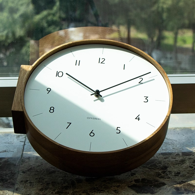 Reloj de pared de doble cara d - Japanese Lifestyle In Japanese reseña y precio