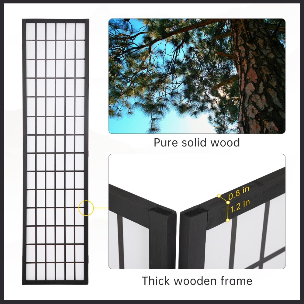 Separador de ambientes Shoji d - Shoji Screen Divider reseña y precio