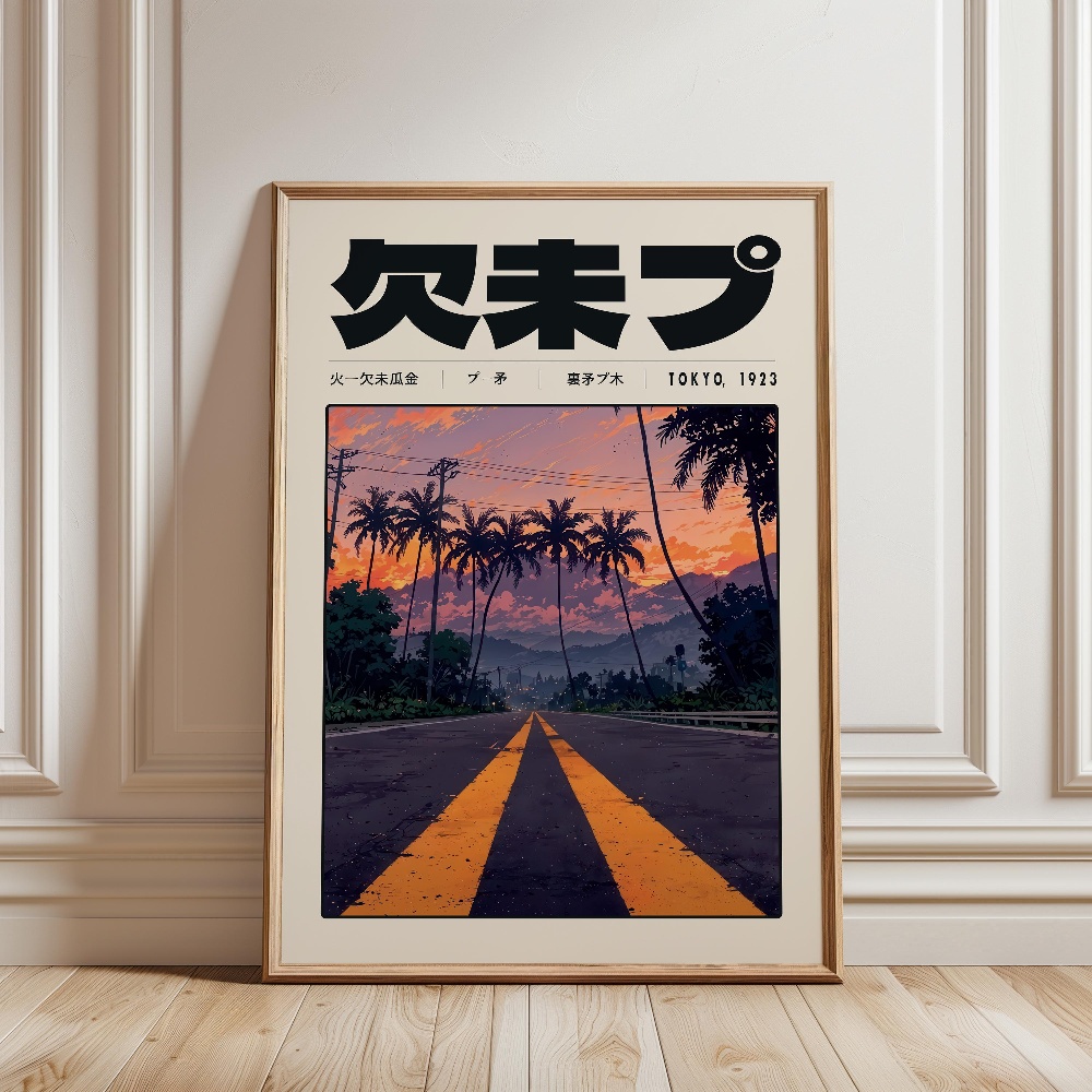 Pósteres Retro de Tokio, Estil - Japanese Culture Lifestyle reseña y precio