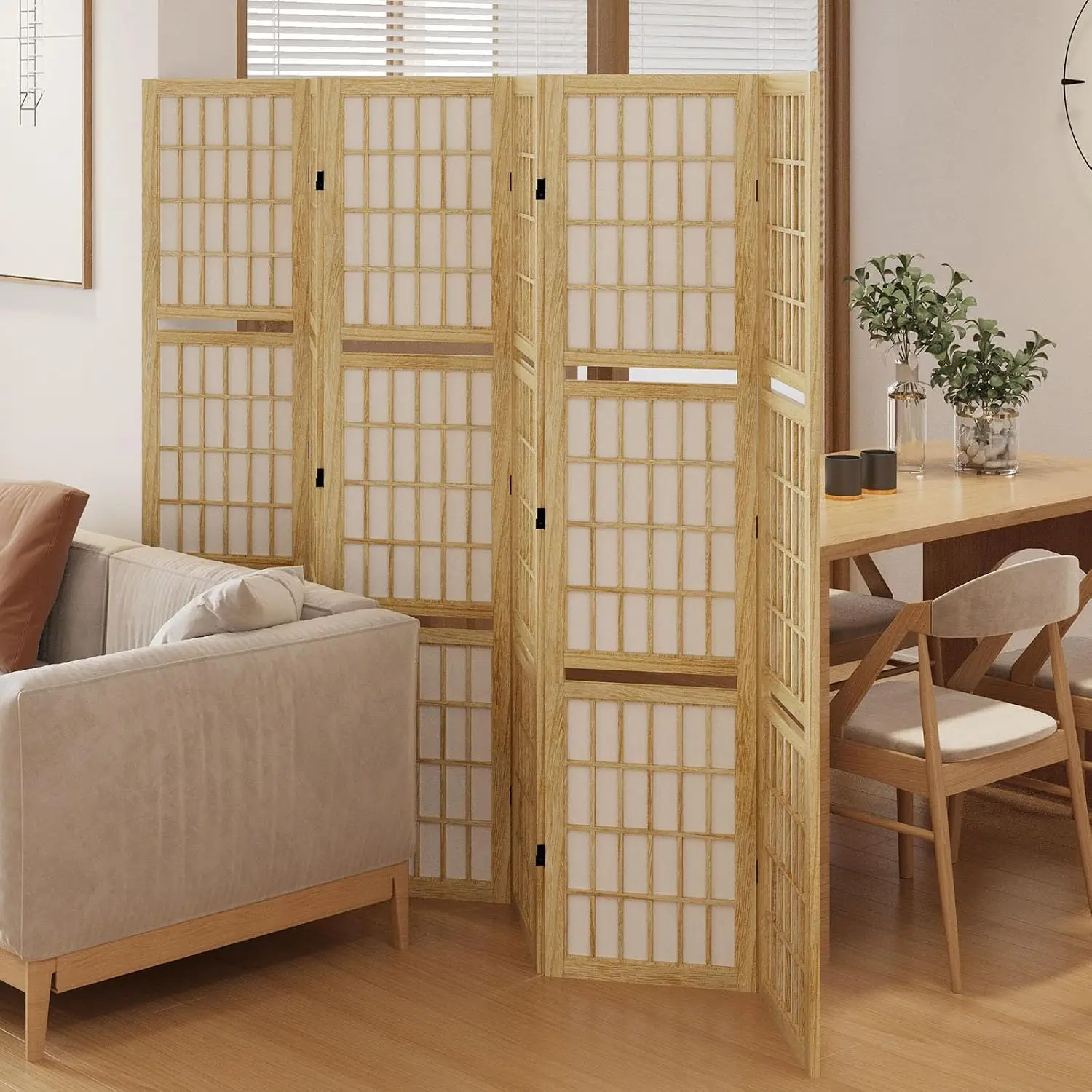 Divisor de Habitaciones con Es - Shoji Screen Divider reseña y precio