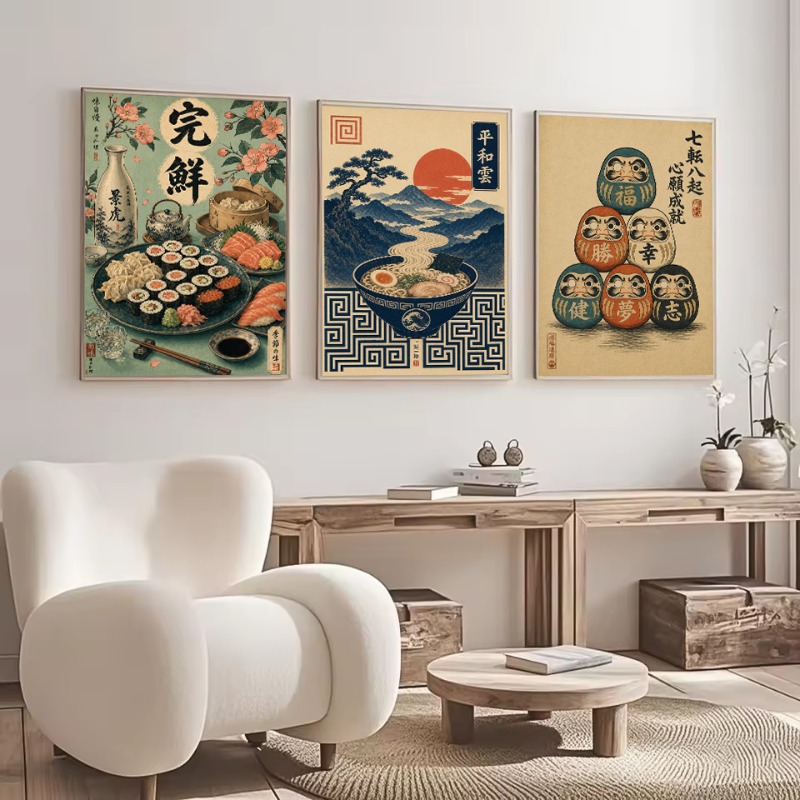 Póster estético vintage minima - Japanese Culture Lifestyle reseña y precio