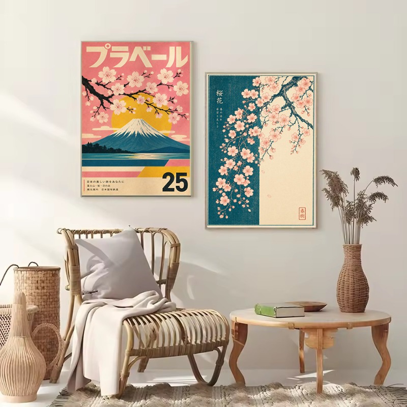 Póster estético vintage minima - Japanese Culture Lifestyle reseña y precio