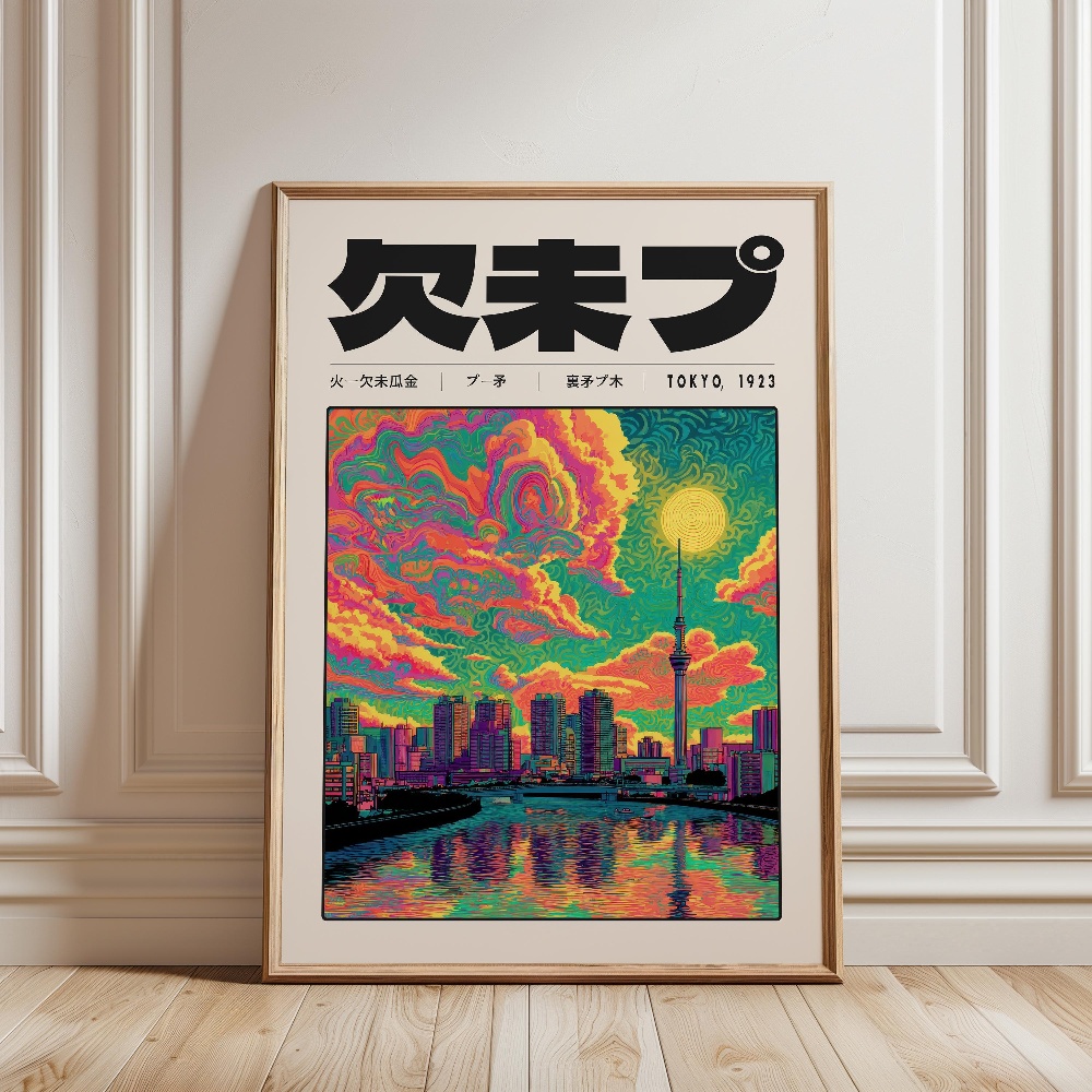 Pósteres de estilo japonés con - Japanese Culture Lifestyle reseña y precio