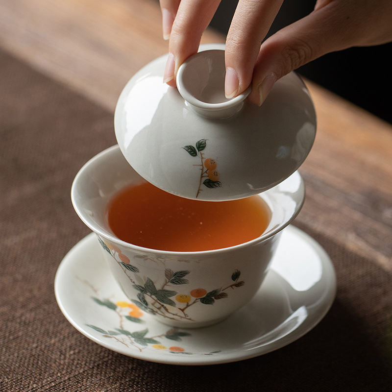 Gaiwan de cerámica de hierba y - Matcha Bowl Chawan reseña y precio