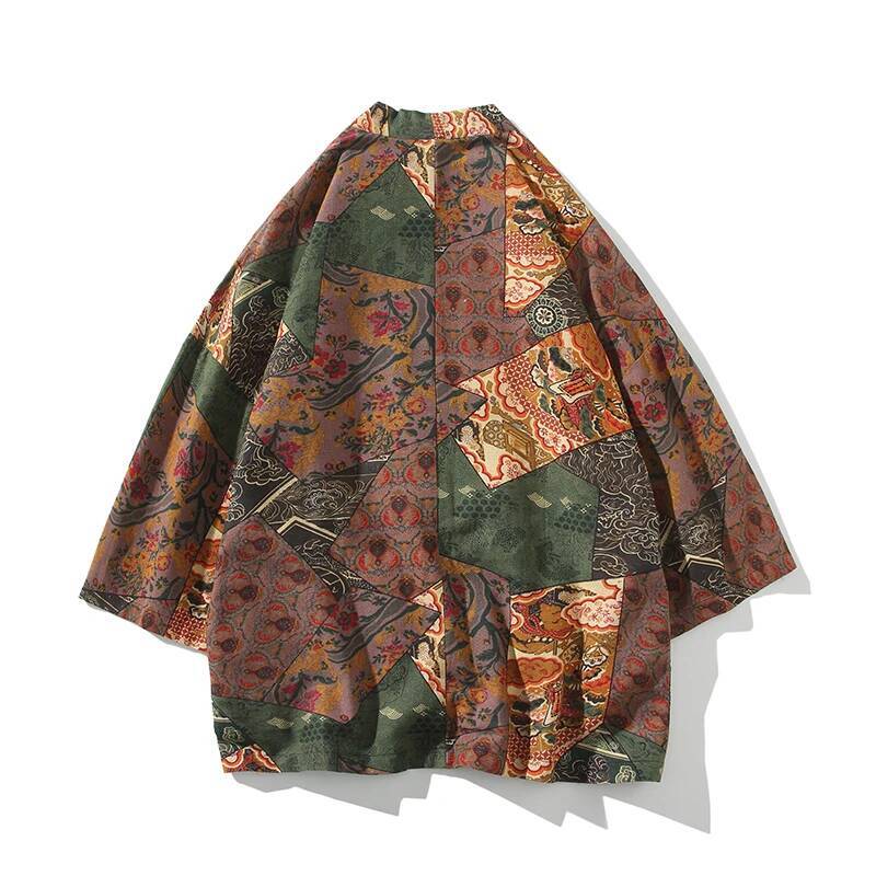 Estilo étnico estampado Yukata - Kimono Yukata Cotton reseña y precio