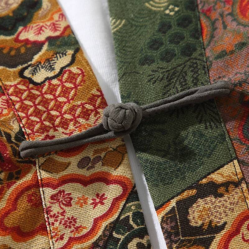 Estilo étnico estampado Yukata - Kimono Yukata Cotton reseña y precio